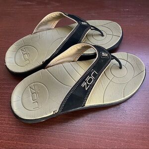 Zori Neat Feet Men's Flip flop thong Sandal Size 10